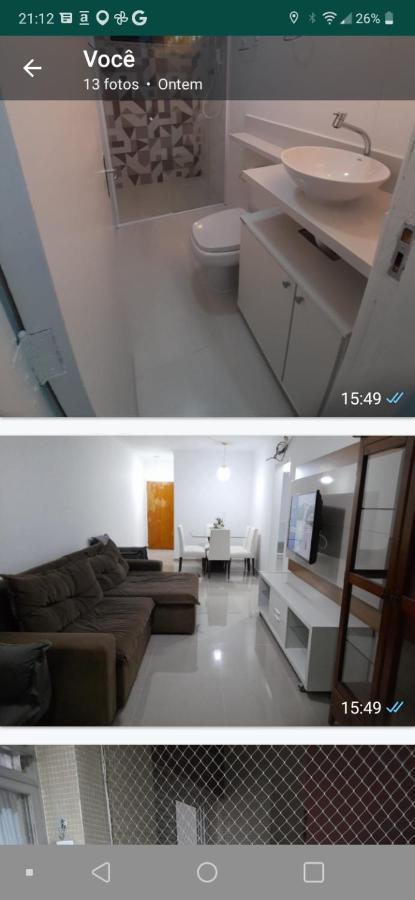 Apartamento Pe Na Areia Guarujá Buitenkant foto